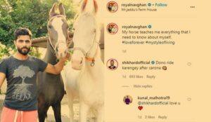 શિખર ધવને રવિન્દ્ર જાડેજા સાથે ઘોડેસવારી કરવાનો કર્યો વાયદો, પણ રાખી આ શરત