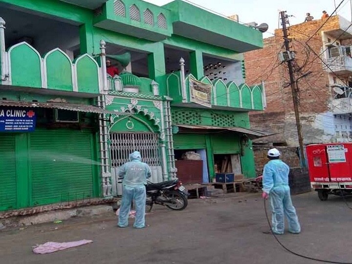 Lucknow: 12 Jamaatis caught from Mosque test positive લખનઉઃ મસ્જિદમાં રોકાયેલા 12 જમાતીનો આવ્યો પોઝિટિવ રિપોર્ટ, સદર બન્યું સૌથી મોટું હોટસ્પોટ
