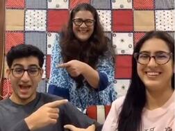 માતા અમૃતા અને ભાઈ ઈબ્રાહિમ સાથે સારા અલી ખાને કરી મસ્તી, વીડિયો થયો વાયરલ