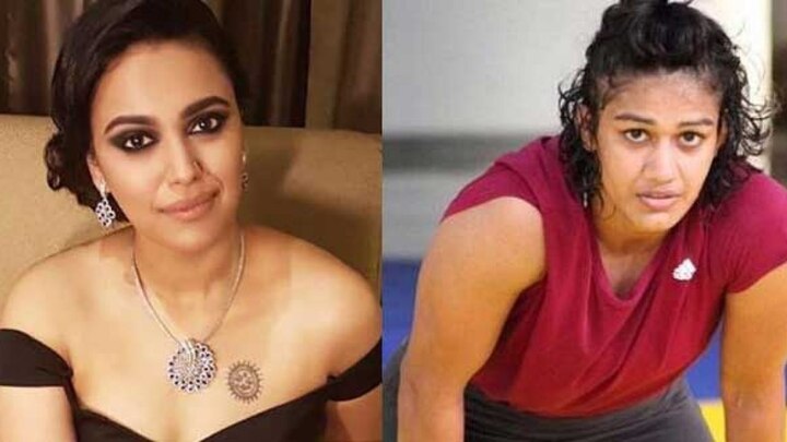 Babita Phogat blames tablighit jamaat for spred covid 19 and swara bhaskar reaction બબીતા ફોગાટે કોરોનાના ફેલાવા માટે તબલીગી જમાતને ગણાવી જવાબદાર, સ્વરા ભાસ્કરે કહ્યું- આ સવાલ પણ ઉઠાવો કે....