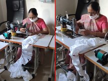 ગુજરાત ભાજપના આ મહિલા સાંસદ સિલાઈ મશીન પર જાતે જ તૈયાર કરે છે માસ્ક? જાણો