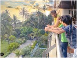 લોકડાઉનમાં પરિવાર સાથે સમય પસાર કરી રહ્યો છે ઋતિક રોશન, એક્સ વાઈફ સુઝૈને શેર કરી ખાસ તસવીર