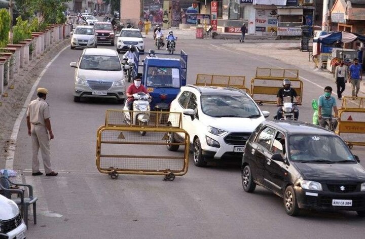 Hundreds of workers from Gujarat were outraged when the border was sealed in rajasthan ગુજરાતના ક્યા પાડોશી રાજ્યે સરહદ સીલ કરી દેતાં ગુજરાતથી જતા સેંકડો કામદારો રઝળી પડ્યા, 5 કિમી લાંબી લાઈન લાગી
