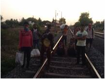 રેલવે ટ્રેક પર ટળી મોટી દુર્ઘટના, લોકો પાયલટે ઈમરજન્સી બ્રેક લગાવીને બચાવ્યો પ્રવાસી મજૂરોનો જીવ