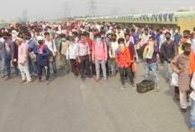 તસવીરોઃ હાલતથી મજબૂર મજૂરો આ રીતે કરી રહ્યા છે સ્થળાંતર, કહ્યું- 'પૈસા નથી, જમવાની છે સૌથી મોટી સમસ્યા'