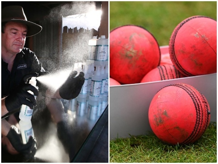 will using disinfectants on cricket balls on corona time કોરોના સંકટની વચ્ચે ક્રિકેટ શરૂ થશે તો બૉલ પર લગાવાશે આ વસ્તુ, ICCની મંજૂરી બાકી