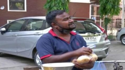 Bollywood actor Solanki Diwakar sells frutis to earn for living લોકડાઉનમાં ફળ વેચીને દિવસો કાપી રહ્યો છે આ એકટર, બે મહિનાથી નથી મળ્યું કોઈ કામ