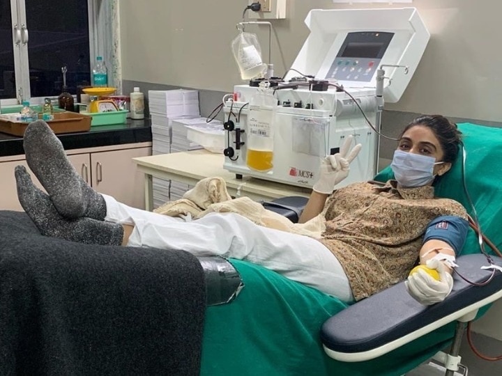 zoya morani donates second time plasma for corona patients કોરોનાને માત આપી ચૂકેલા આ અભિનેત્રીએ બીજીવાર ડૉનેટ કર્યુ પોતાનુ બ્લડ પ્લાઝ્મા, જાણો વિગતે