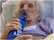 અમેરિકા: 103 વર્ષના દાદીએ કોરોનાવાયરસને આપી મ્હાત, બિયર પીને કર્યું સેલિબ્રેટ