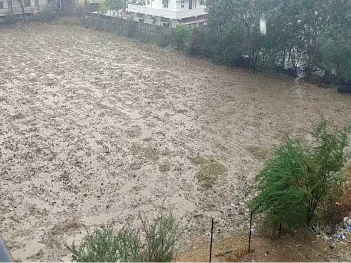 rainfall started in Harij at Patan ઉત્તર ગુજરાતના આ જિલ્લાના વાતાવરણમાં આવ્યો પલ્ટો, ધીમીધારે વરસાદનું થયું આગમન