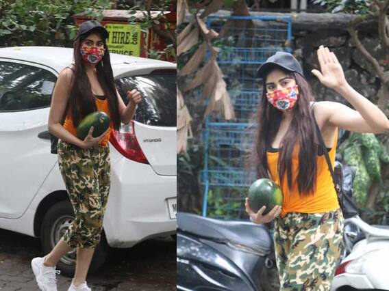 લોકડાઉન ખૂલતાં જ આ હોટ એક્ટ્રેસ નિકળી ફ્રુટ ખરીદવા, તડબૂચની ખરીદી કરીને શું કર્યું?