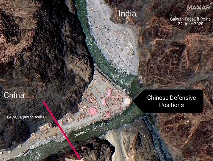 chinese army established tents on galwan valley ચીને કરી ફરી નાલાયકી, ભારતીય સૌનિકોની હત્યા કરી હતી એ જ સ્થળે ફરી બંકર-તંબૂ બાંધ્યા, 48 કલાકમાં જ સમજૂતીનો ભંગ