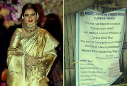 અભિનેત્રી રેખાના બંગલાના સુરક્ષાકર્મીને થયો કોરોના, ઘરની બહાર બીએમસીએ લગાવી નોટિસ
