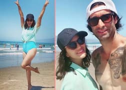 પતિ સાથે બીચ પર મસ્તી કરતી જોવા મળી સની લિયોની, કહ્યું- સોશિયલ ડિસ્ટેંસિંગનું કરી રહી છું પાલન