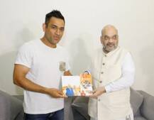 MS Dhoni Retirement: વર્લ્ડ ક્રિકેટ હેલીકોપ્ટર શોટ મિસ કરશેઃ અમિત શાહ