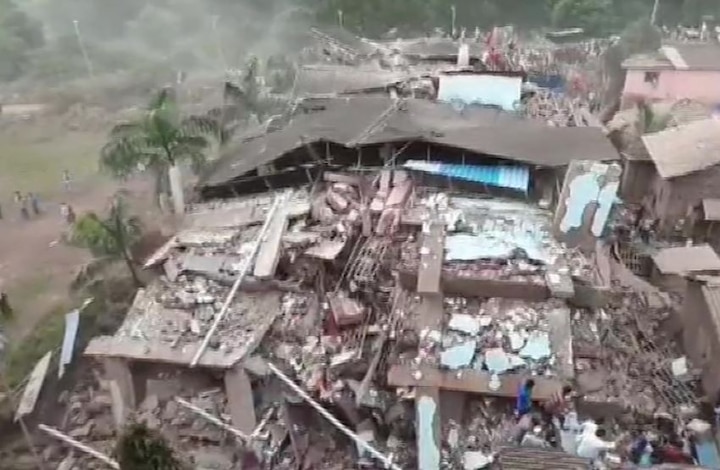 Maharashtra Building Collapses in Raigarh District Many feared trapped Raigarh Buidling Collapse: મહારાષ્ટ્રના રાયગઢમાં 5 માળની બિલ્ડિંગ ધરાશાયી, અનેક લોકો દબાયાની આશંકા