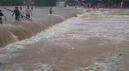 ગુજરાતનો જાણીતો માટેલ ધરો ફરીથી થયો ઓવરફ્લો, 3 લોકો તણાયા