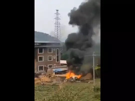 taiwan shots down china fighter jet, video viral ચીન-તાઇવાન વિવાદ વકર્યો, તાઇવાને ચીની ફાઇટર પ્લેનને તોડી પાડ્યુ?