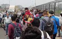 સુરતઃ સરદાર બ્રિજ પરથી યુવતી કૂદવા જતી હતી, પરંતુ લોકો આવી ગયા ને.......