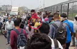 સુરતઃ સરદાર બ્રિજ પરથી યુવતી  કૂદવા જતી હતી, પરંતુ લોકો આવી ગયા ને.......