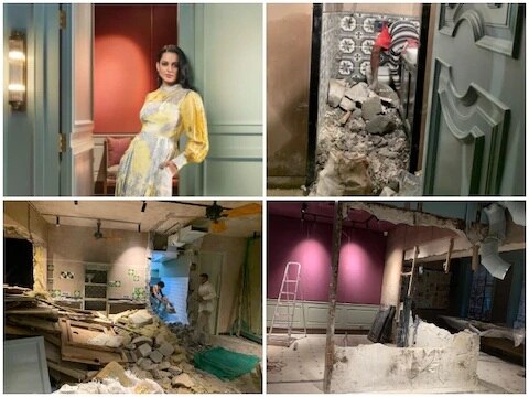 મુંબઇઃ બૉલીવુડ એક્ટ્રે્સ કંગના રનૌત સતત મુંબઇ સરકાર પર હુમલો કરી રહી છે, તેની મુંબઇ સ્થિત ઓફિસને બીએમસી દ્વારા તોડી પાડવામાં આવી, આ પછી કંગનાએ બીએમસીને અને ઉદ્વવ સરકાર પર સીધા આરોપો અને હુમલો કર્યો છે.એકવાર ફરીથી કંગનાએ પોતાની તુટેલી ઓફિસની તસવીરો શેર કરતા કહ્યું કે આ બળાત્કાર છે, મારા સપનાઓનો અને હોંસલાઓનો...