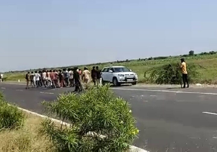 Firing on two persons on Dhrangadhara Ahmedabad highway ધ્રાંગધ્રા-અમદાવાદ હાઈ-વે પર અજાણ્યા શખ્સો દ્વારા ફાયરિંગ, બે લોકો થયા ઘાયલ