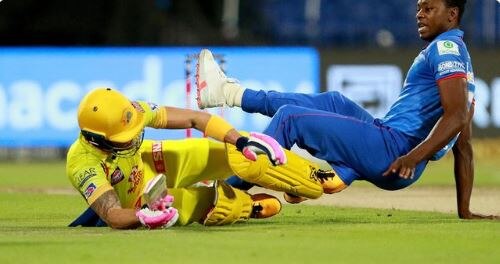 IPL 2020 Match 34 CSK v DC:  Rabada takes 50 ipl wickets in just 27 matches IPL 2020 CSK vs DC: રબાડાએ રચ્યો ઈતિહાસ, સૌથી ઓછી મેચ રમીને બનાવ્યો આ મોટો રેકોર્ડ