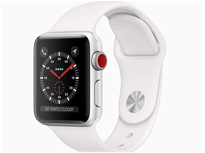 huge discount on apple watch series-3 smartwatch on amazon એપલની આ મોંઘી પ્રૉડક્ટ પર મળી રહ્યું છે ભારે ડિસ્કાઉન્ટ,  બેસ્ટ ડીલનો ઉઠાવો ફાયદો