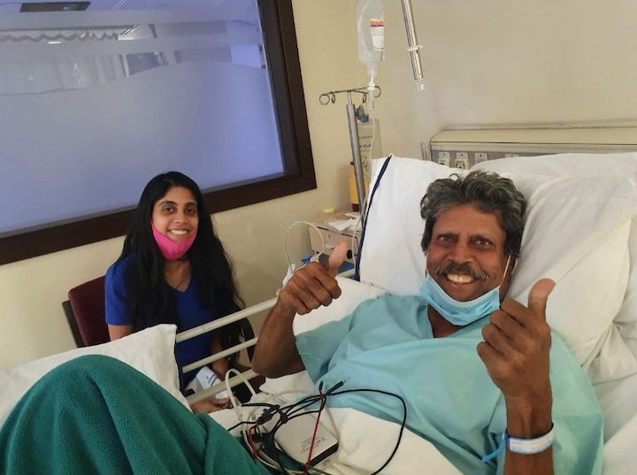 legendary kapil dev hospitalised suffering heart attack admitted hospital કપિલદેવને હાર્ટની તકલીફ થતાં રાતોરાત કઈ સર્જરી કરવી પડી ? જાણો હવે કેવી છે તબિયત ?