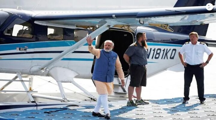 Prime Minister Modi's possible program is to inaugurate C-Plane and reach Ahmedabad આવો છે પ્રધાનમંત્રી મોદીનો સંભવિત કાર્યક્રમ, સી-પ્લેનનું ઉદ્ધાટન કરી તેમાં બેસી અમદાવાદ પહોંચશે