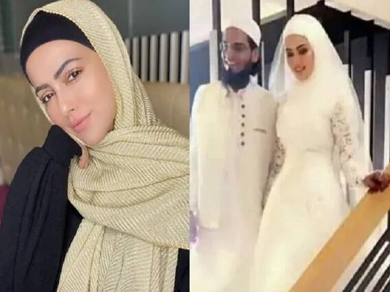 બૉલિવૂડ છોડી ચૂકેલી એક્ટ્રેસ સના ખાને હવે નિકાહ કરીને સૌને ચોંકાવ્યા, વીડિયો વાયરલ