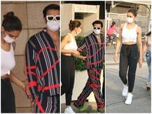 શૂટિંગ કરી રહેલી દીપિકા પાદુકોણને મળવા પહોંચ્યો પતિ રણવીર સિંહ, સામે આવી નવા ફેશન લૂકની તસવીરો