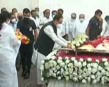 રાજકોટઃ અભય ભારદ્વાજની તેમના નિવાસસ્થાનેથી નીકળી અંતિમયાત્રા, કોણ કોણ જોડાયું?