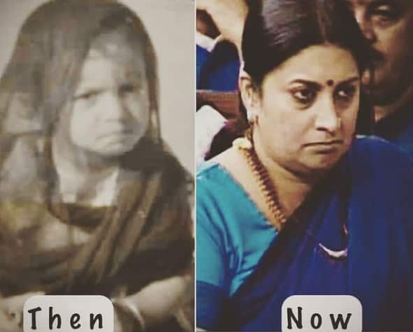 સ્મૃતિ ઇરાનીએ તસવીર શેર કરતા તેને કેપ્શનમાં લખ્યું- '#taazatuesdays ના શુભ અવસર પર પેશ છે હૉટ એન્ગ્રી મી લૂક. રિસ્તો કે ભી રૂપ બદલતે હૈ, હાવ ભાન નહીં બદલતે.(ફાઇલ તસવીર)