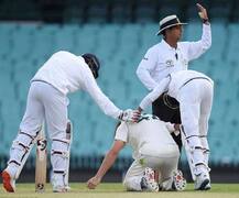 બુમરાહે ફટકાર્યો એવો જોરદાર શોટ કે ઓસ્ટ્રેલિયાનો ઓલરાઉન્ડર થઈ ગયો ઘાયલ, સ્ટ્રેચર પર લઈ જવો પડ્યો