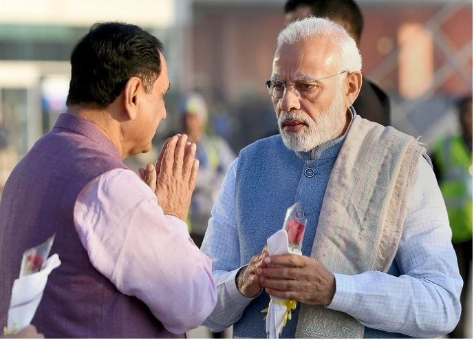 PM Modi once again on Gujarat visit: tomorrow will arrive for few hours મોદી આવતી કાલે કચ્છ આવશે, જાણો કેટલા કલાક રોકાશે ? ક્યારે થશે આગમન ને ક્યારે વિદાય લેશે ? શાનું લોકાર્પણ કરશે ?