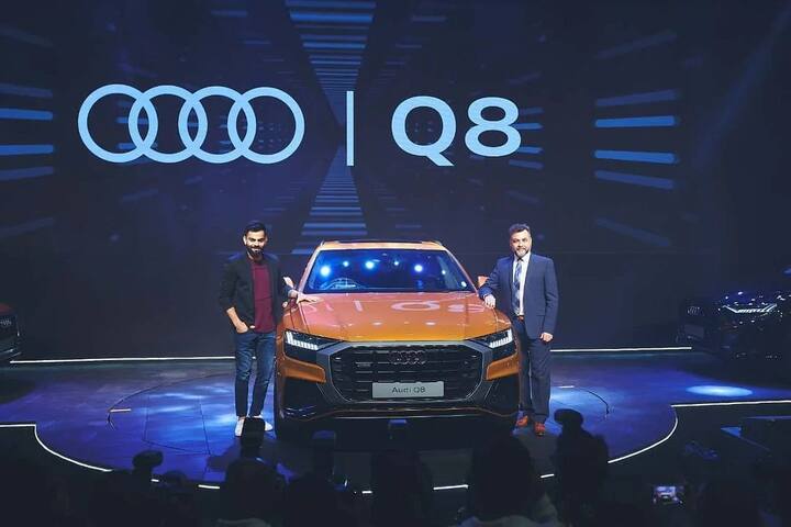 જાન્યુઆરી 2020માં લૉન્ચ થયેલી Audi Q8 પણ વિરાટના કલેક્શનમાં છે. Audi's flagship SUVનો પહેલો ભારતીય કસ્ટમર્સ હતો.