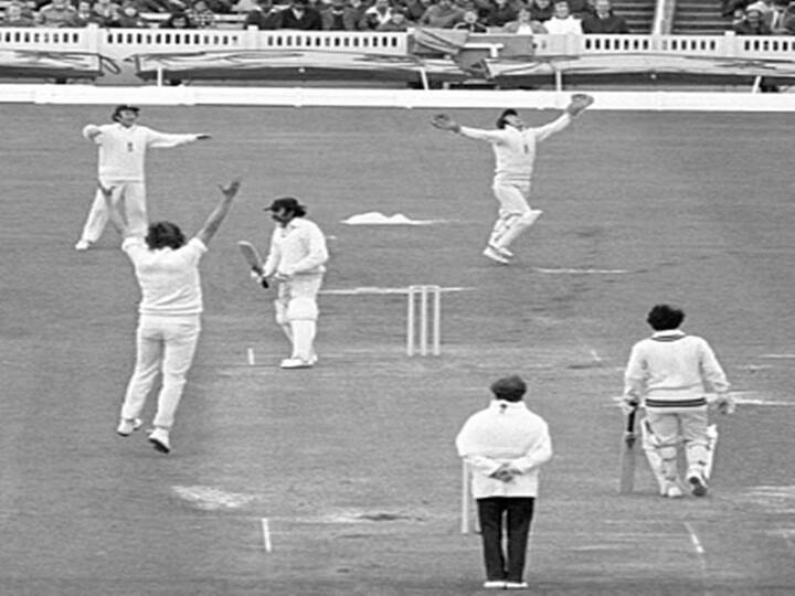 ભારત અને ઇંગ્લેન્ડ ટેસ્ટ મેચ 1974- લૉર્ડ્સ રમાયેલી આ ટેસ્ટમાં ભારતીય ટીમ ત્રીજી ઇનિંગમાં 17 ઓવર રમીને માત્ર 42 રન બનાવીને ઓલઆઉટ થઇ ગઇ હતી. 