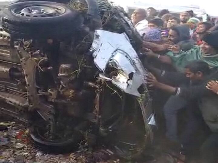 Three teachers died after Car drown in Panchot lake of Mehsana મહેસાણાઃ 3 શિક્ષકો વહેલી સવારે નોકરીએ જતા હતા ને શું આડું આવ્યું કે કાર તળાવમાં જઈને પડી ? ત્રણેય કઈ રીતે તરફડીને મર્યા ?