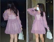 મુંબઇના રસ્તાઓ પર વન પીસ ડ્રેસ પહેરીની ફરતી દેખાઇ આ હૉટ એક્ટ્રેસ, ફેન્સ રહી ગયા દંગ