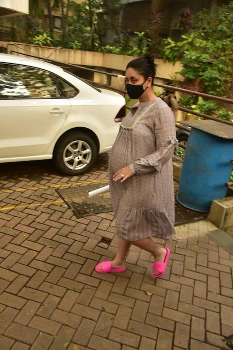 કરિનાનો મેટરનિટી ડ્રેસ એકદમ સ્ટાઇલિશ અને કન્ફોર્ટેબલ હોય છે. (Photo Credit: Manav Manglani)