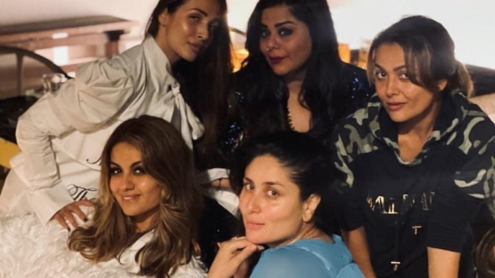 Karina Kapoor spent time with her girl gang during her pregnancy abp asmita gujrati  પ્રેગ્નન્ટ કરીનાએ અમૃતા અને મલાઇકા સાથે સ્પેન્ડ કર્યો  ક્વોલિટી ટાઇમ, તસવીર સોશિયલ મીડિયામાં વાયરલ