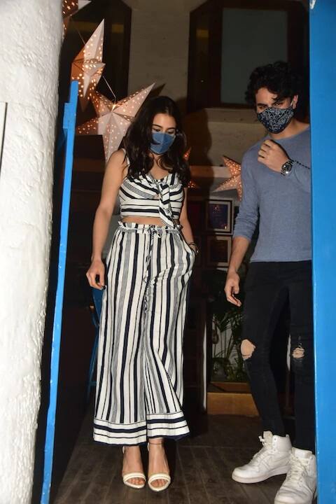 સારા હુબહુ પોતાની મા અમૃતા સિંહ જેવી દેખાય છે, તો વળી ઇબ્રાહિમ પણ એકદમ સૈફ અલી ખાનની કૉપી લાગે છે. (Photo Credit: Manav Manglani)