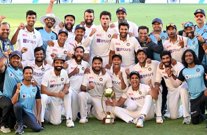 India vs Australia 4th Test: India beat australia and won series 2-1 IND v AUS 4th Test:  ભારતની યુવા ટીમે રચ્યો ઈતિહાસ, 328 રન ચેઝ કરી ઓસ્ટ્રેલિયાને પછાડી સીરિઝ પર કર્યો કબજો