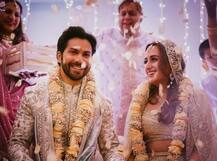 Varun - Natasha First Photo: વરૂણ-નતાશાના લગ્નની પ્રથમ તસવીરો આવી સામે, ક્લિક કરીને જુઓ અહીં