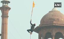 લાલ કિલ્લા પર જ્યાં PM ફરકાવે છે તિરંગો, ત્યાં ખેડૂતોએ ફરકાવ્યો પોતાનો ઝંડો, Photos