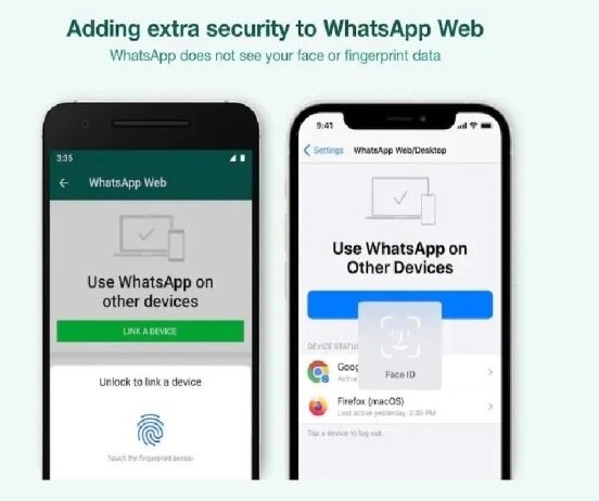 WhatsApp Adds Biometric Security Layer for Web WhatsApp Web માટે જાહેર થયું બાયોમેટ્રિક સિક્યોરિટી લેયર, જાણો કઈ રીતે કામ કરશે ?