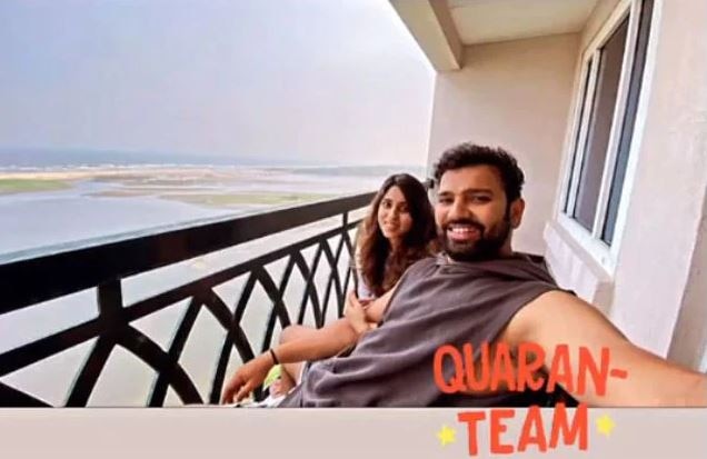 IND vs ENG: Rohit Sharma એ પત્ની Ritika Sajdeh સાથેની તસવીર શેર કરીને લખ્યું આમ, જાણો