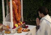 Budget 2021: બજેટ પહેલા કેન્દ્રીય રાજ્ય નાણા મંત્રી અનુરાગ ઠાકુરે ઘરે કરી પૂજા, જુઓ તસવીરો