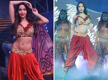 નોરા ફતેહીનો બેલી ડાન્સ જોઇને મલાઇકા અરોરાની બોલતી બંધ, જુઓ વીડિયો